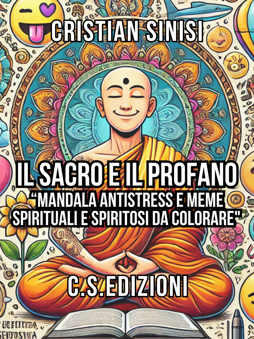 copertina libro: dal sacro al profano